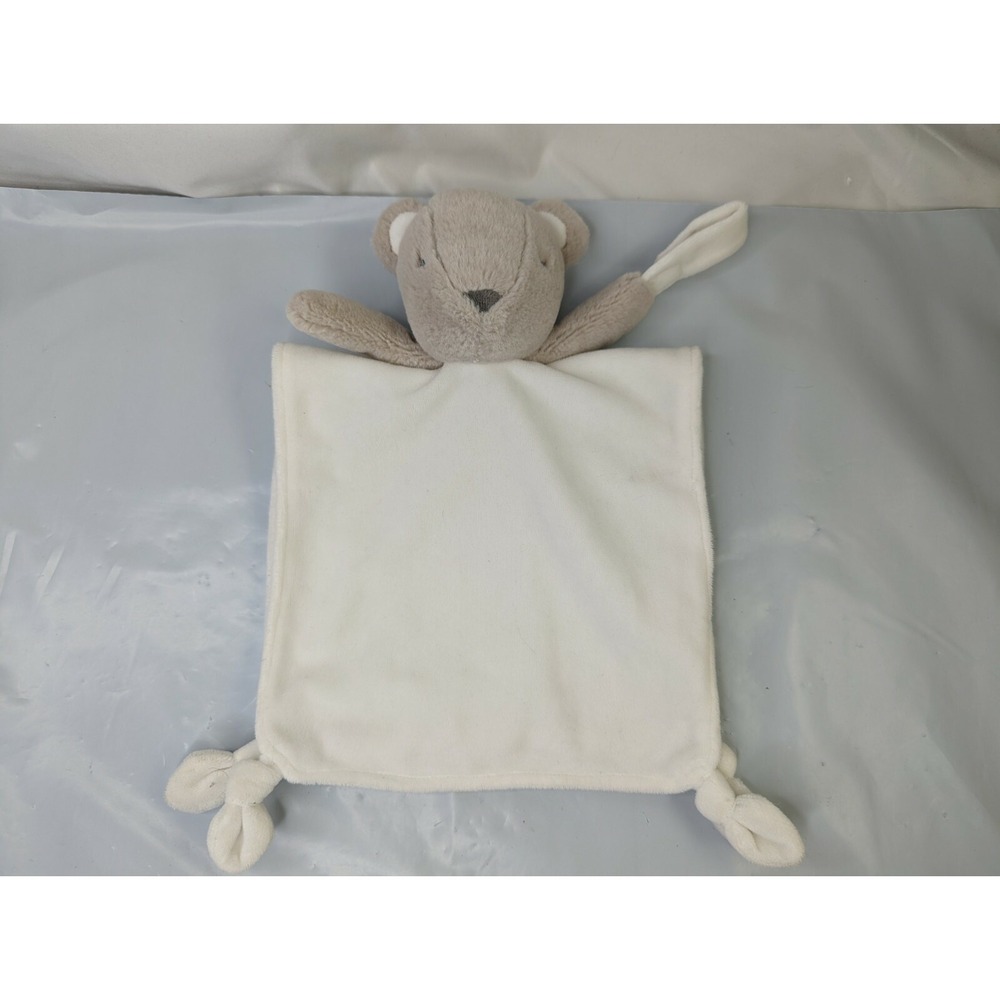 Carters Bear Plush Lovey Security Blanket Knotted Stuffed Animal Toy